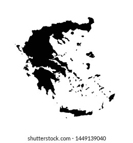 Greece abstract maps logo template