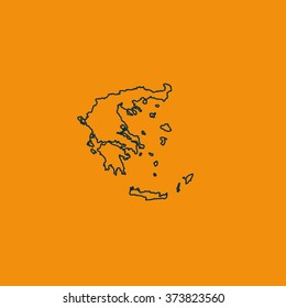 Greece detailed map.