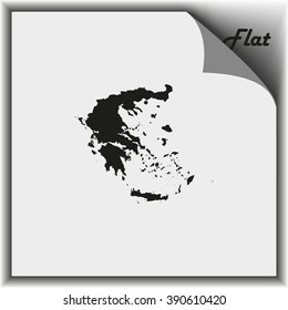 Greece detailed map.