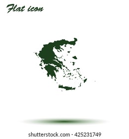 Greece detailed map.