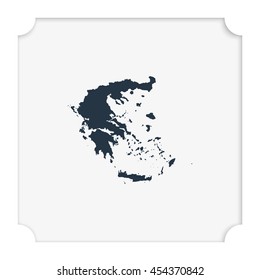 Greece detailed map.
