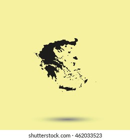 Greece detailed map.