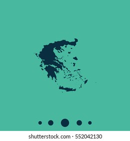 Greece detailed map.