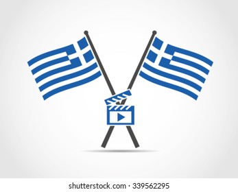 Greece Emblem Flag Movie