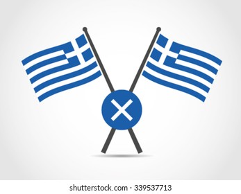 Greece Emblem Flag Restriction