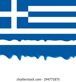 Greece Flag Grexit