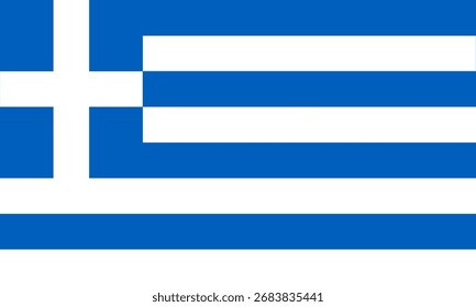 Icono de la bandera de Grecia en alta calidad