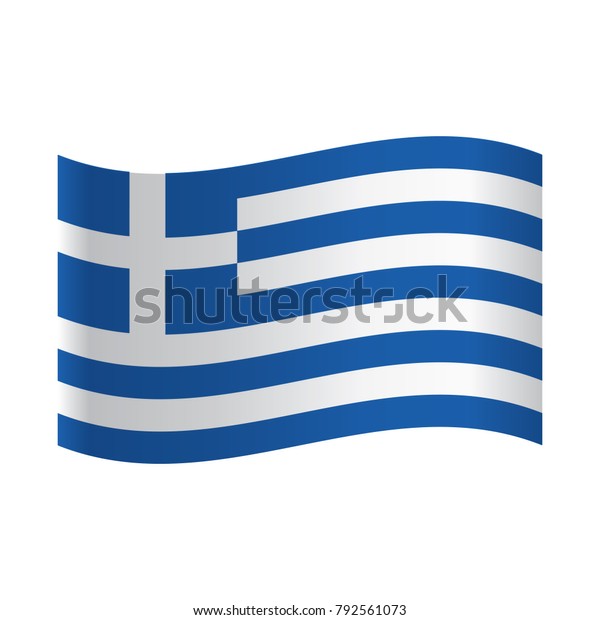 Download Greece Flag Icon Isolated Greek Flag Stock Vector (Royalty ...