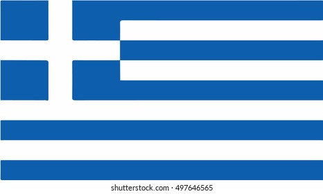 Greece flag Illustration.