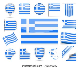 Greek Flag Vector Images, Stock Photos & Vectors | Shutterstock