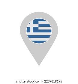 Juego de iconos de banderas de Grecia,símbolo de signo vector día de independencia