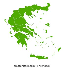 greece green map