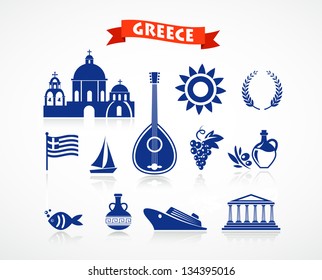 Greece - icon set