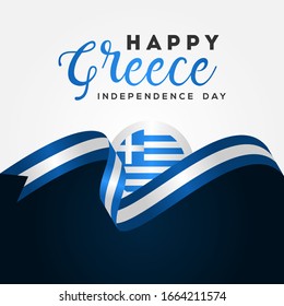 Greece Independence Day Vector Design