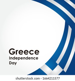 Greece Independence Day Vector Design