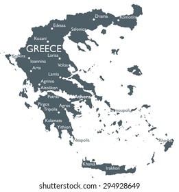 Greece map