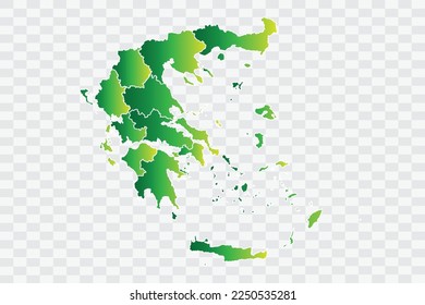 Grecia Mapa color verde amarillento Archivos de calidad de fondo png