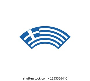 Greece national flag country emblem state symbol