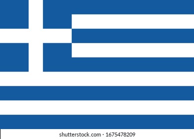 Greece national flag graphics background. Perfect for backgrounds, backdrop, business concepts, badge, sticker, icon, sign, symbol and wallpaper.