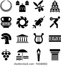 Greece pictograms