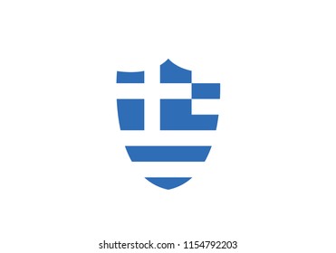 Greece shield coat of arms national symbol