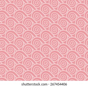 Greece vintage ethnic seamless pattern. Meander. Folk abstract repeating background texture. Cloth design. Wallpaper. Mosaic.