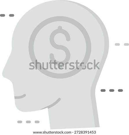 Greed Line vector Icon Design