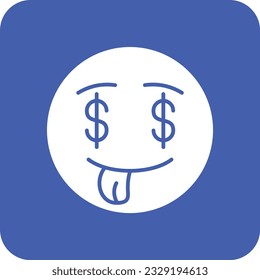 Greed vector icon. Can be used for printing, mobile and web applications.