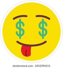 Greed vector icon. Can be used for printing, mobile and web applications.