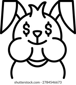 Greedy New Icon Design Creative