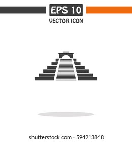Greek Architecture Vector Icon.