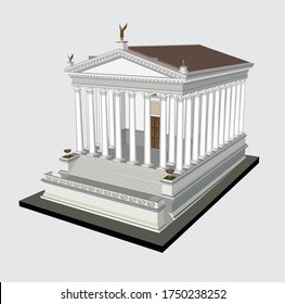 Greek architecture,Architecture,columns,beams,Architecture, columns, beams, architectural decoration, architectural style