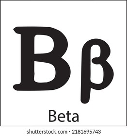 Greek beta. The Greek alphabet has been used to write the Greek language since the late 9th or early 8th century BCE.