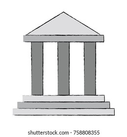 Greek building symbol