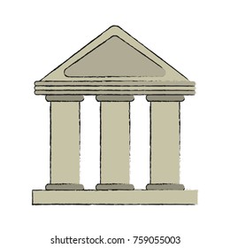 Greek building symbol