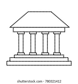 Greek building symbol