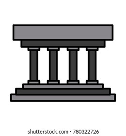 Greek building symbol