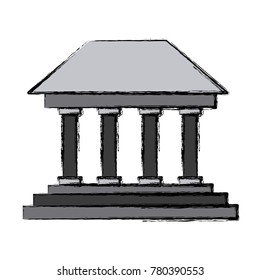 Greek building symbol