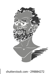 Greek bust