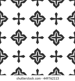 Greek church pattern seamless vector