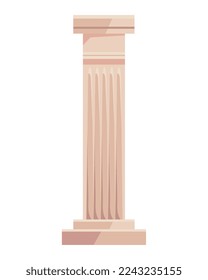 greek culture column traditional icon