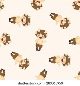 Greek deity ,seamless pattern