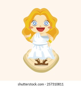 Greek deity theme elements