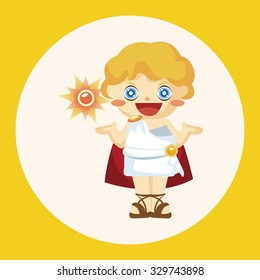Greek deity theme elements