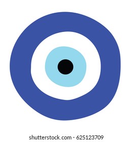 Greek Evil Eye Vector - Symbol Of Protection