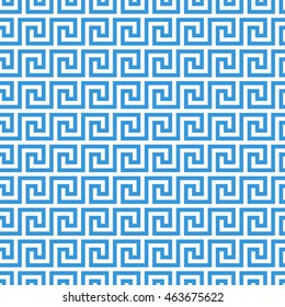 greek fret meander. vintage greek key seamless pattern background. vector illustration
