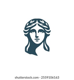 Greek Goddess Logo for sale.