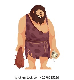 Greek gods mythical creatures composition with isolated character of creature vector illustration