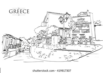 Greek House Images, Stock Photos & Vectors | Shutterstock