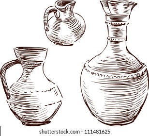 Greek jugs